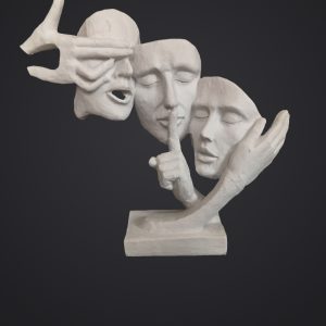 MASK ÜÇLÜ BÜYÜK 34*35*10